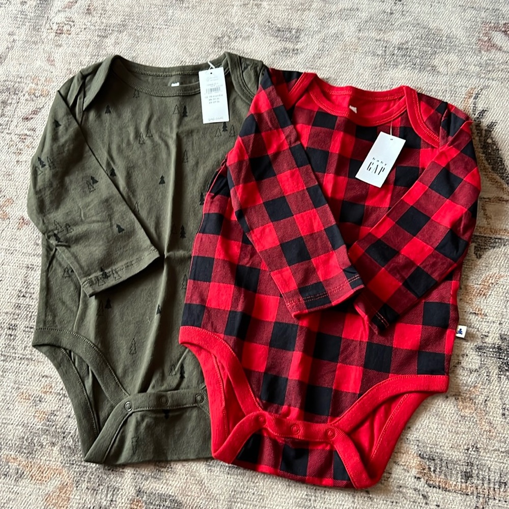 NWT Baby Gap Bodysuits